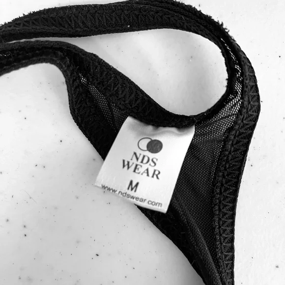 NDS Wear Men's Sheer Bodysuit Thong - Picture 4 of 8